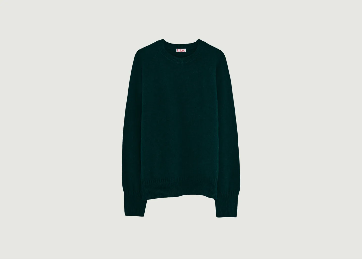 Pull Col Rond En Cachemire Tricot