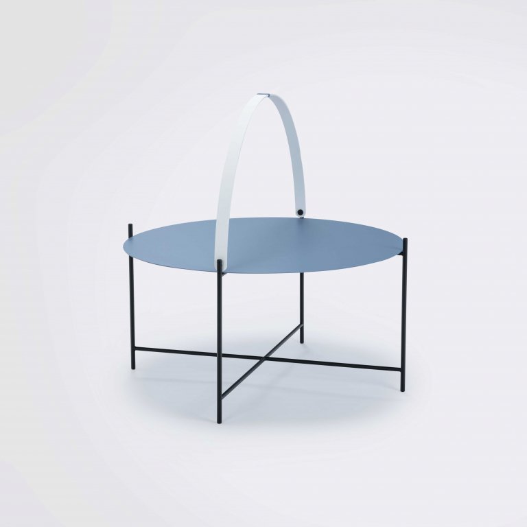 Houe Edge bijzettafel Ø76 zwart