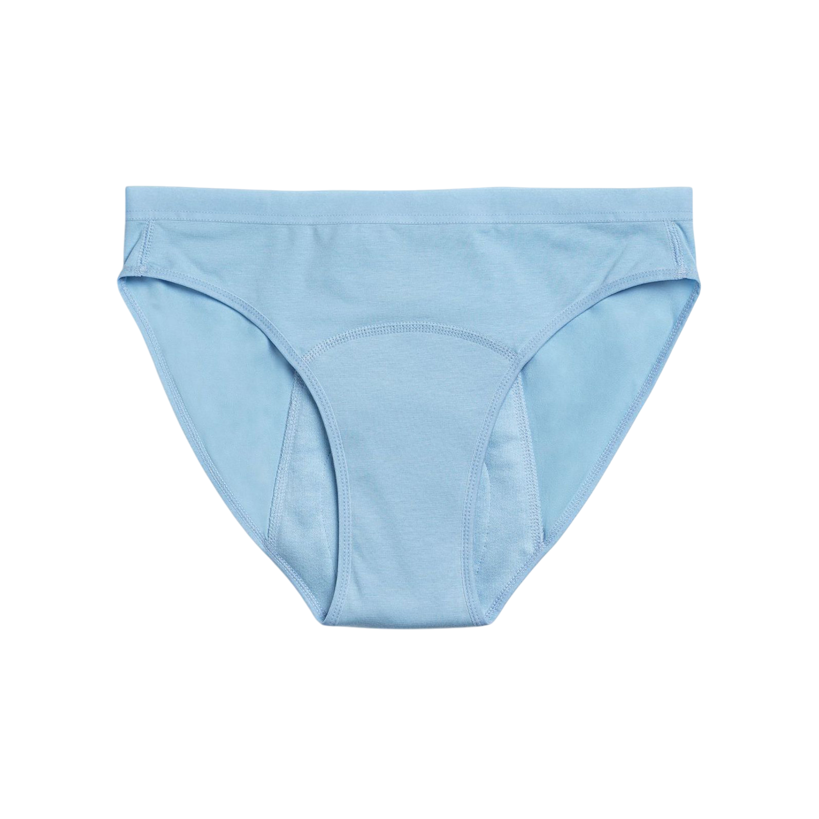 Menstruations-Unterhose Teen Bikini light blue heavy flow