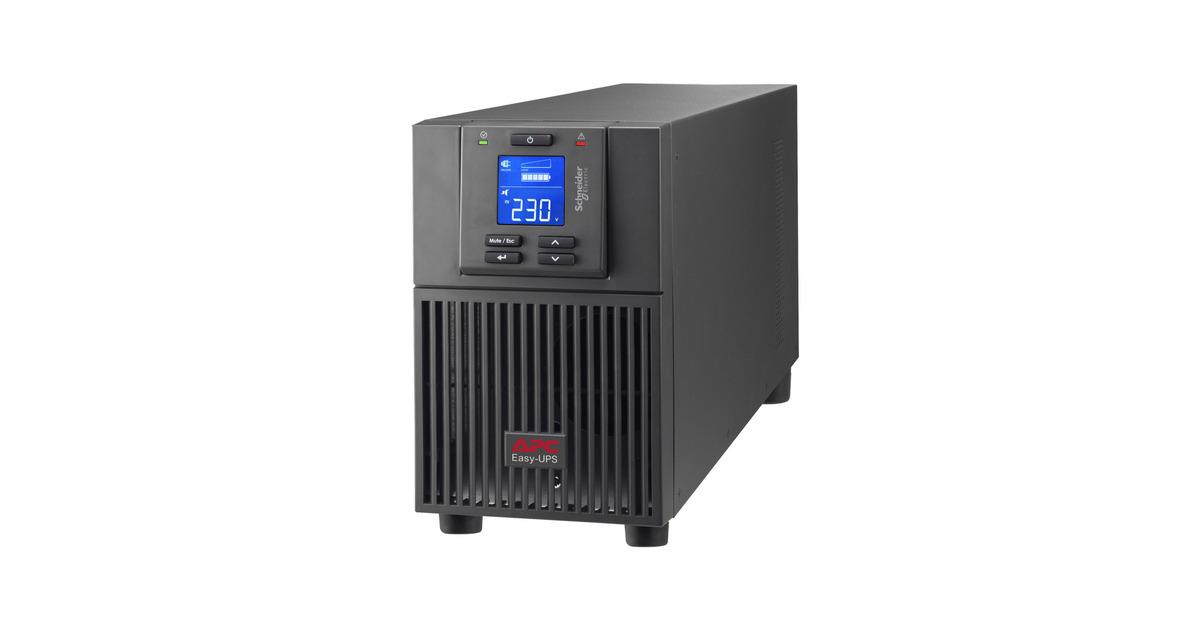 APCEasy UPS On-Line, 2000VA SRV2KI-E ups  (Zwart, 1800 W, Tower, 4x C13, Intelligente kaartsleuf, LCD)