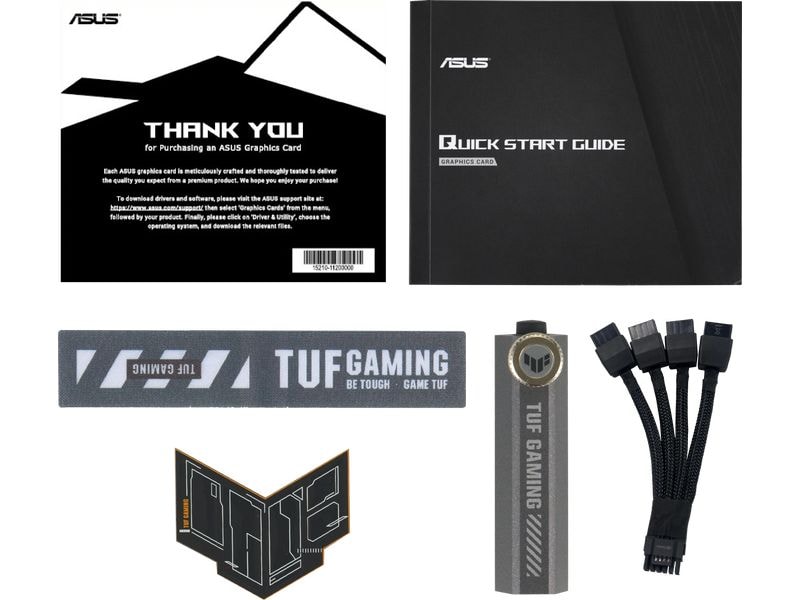 ASUS Grafikkarte TUF Gaming GeForce RTX 5090 OC Edition 32 Grafikkarte mit 32 GB GDDR7-Speicher ermöglicht Auflösungen bis zu 8k