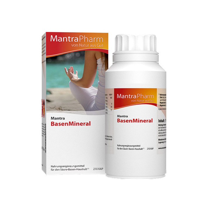 Mantra Basenmineral Kapseln, 210 St