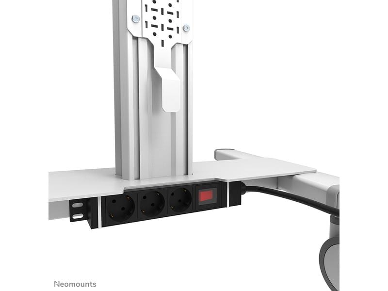 NEOMOUNTS TV-Trolley FL50S-825WH1 Weiss Mobiler Bodenständer für 37-75