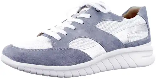 Hartjes lichtblauw combi 162.2402 - maat 9.5 veterschoen lichtblauw combi - maat 9.5 Calandschoen