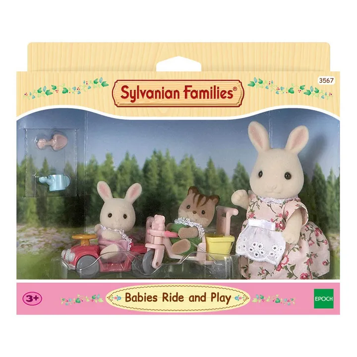 Sylvanian Families Tricycle et mini voiture bébés