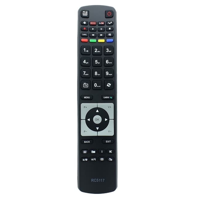 Udskiftning af fjernbetjening til RC5117 til Hitachi TV