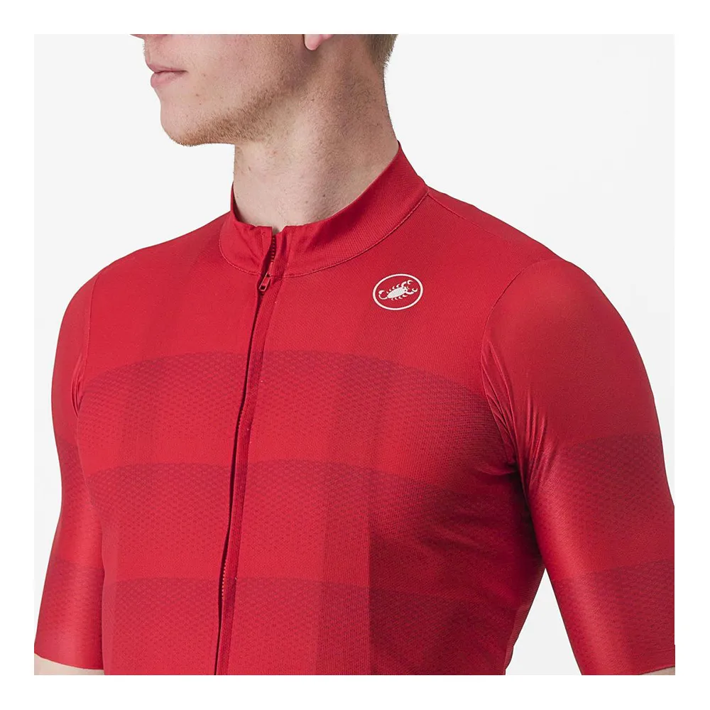 Castelli LIVELLI - Maillot Homme rouge