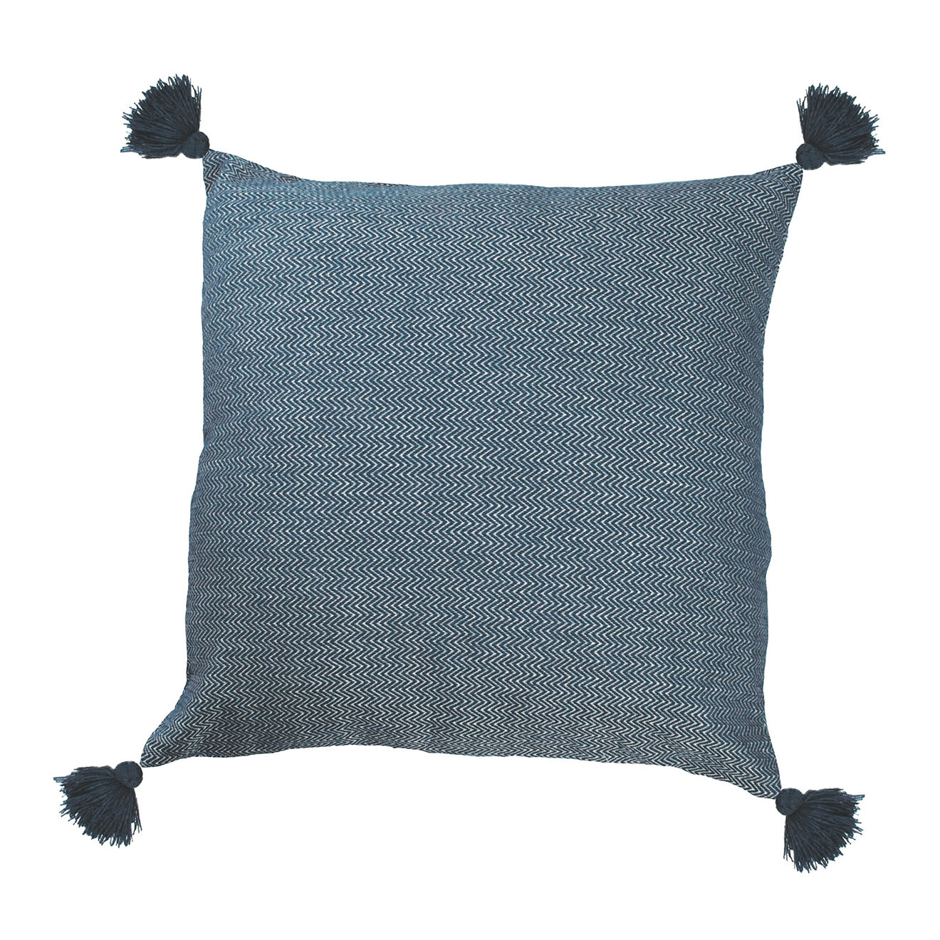 Febronie Housse de coussin unie navy - 50x50 cm
