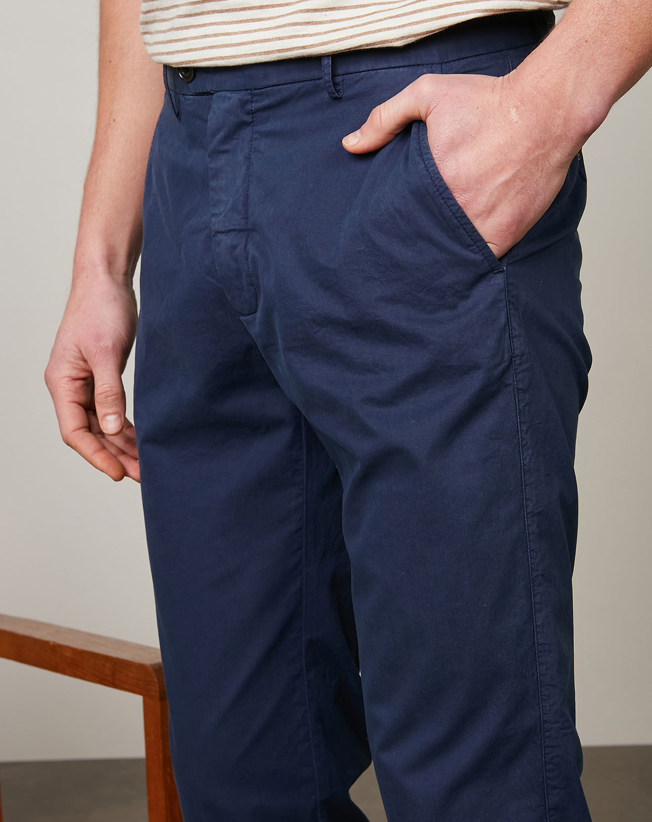 Hartford Pantalon Tobby bleu