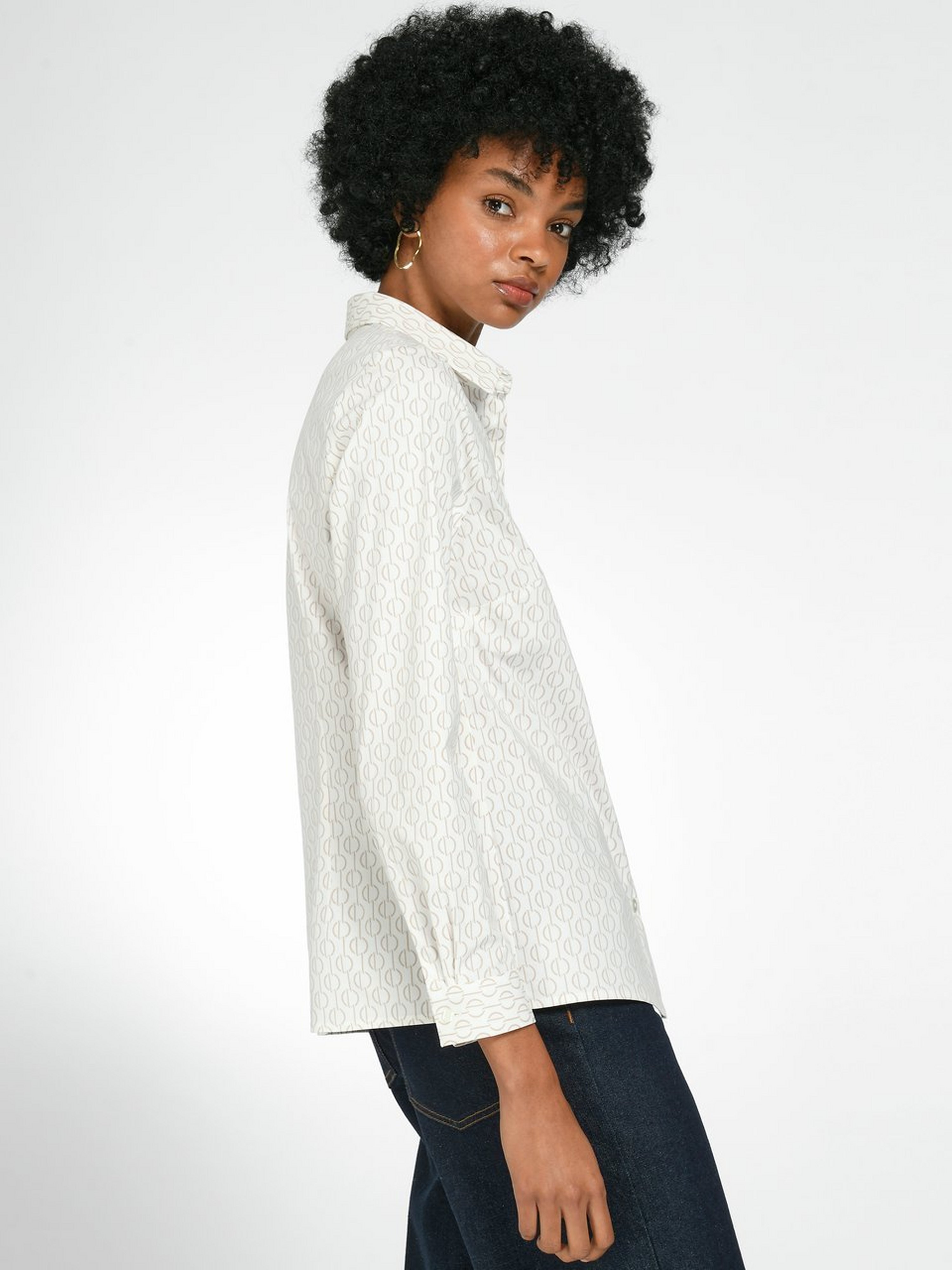 Bluse mit 1/1-Arm