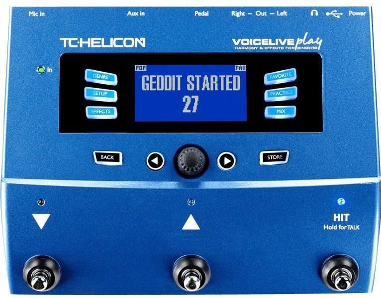 TC Helicon - VoiceLive - Effectpedaal - Blauw