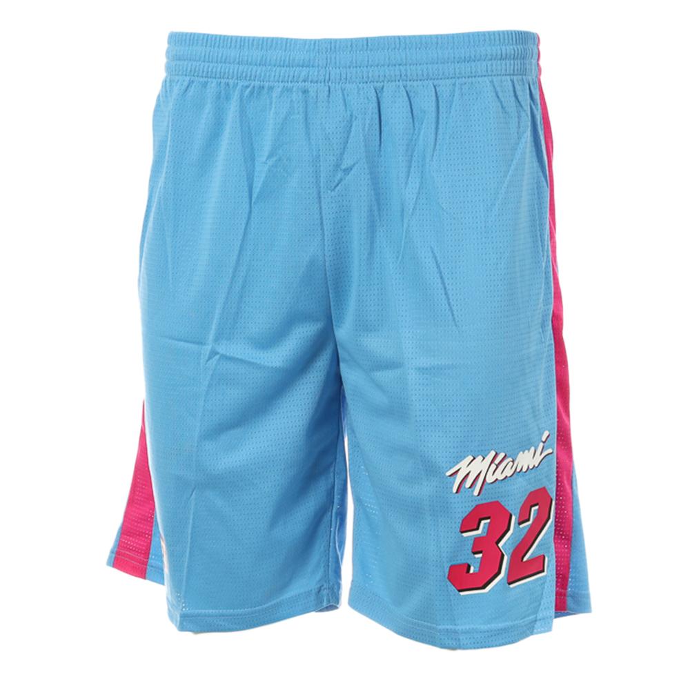 Sport Zone Miami Short de Basket Turquoise/Rose Homme Sport Zone