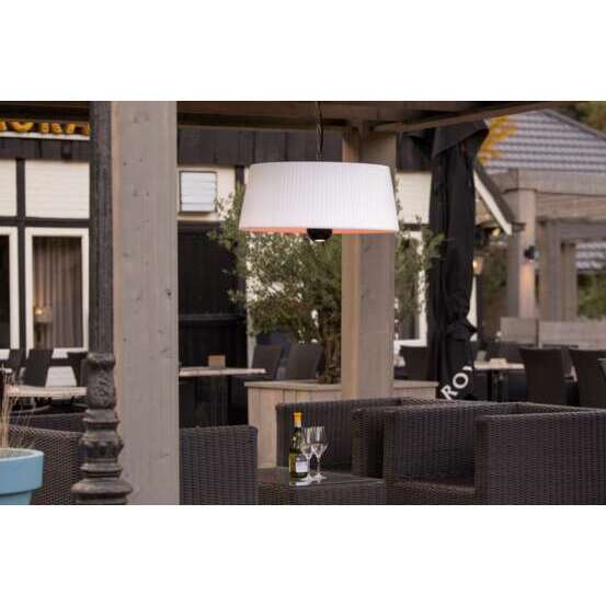 Chauffage Sunred Artix suspendu blanc 1800