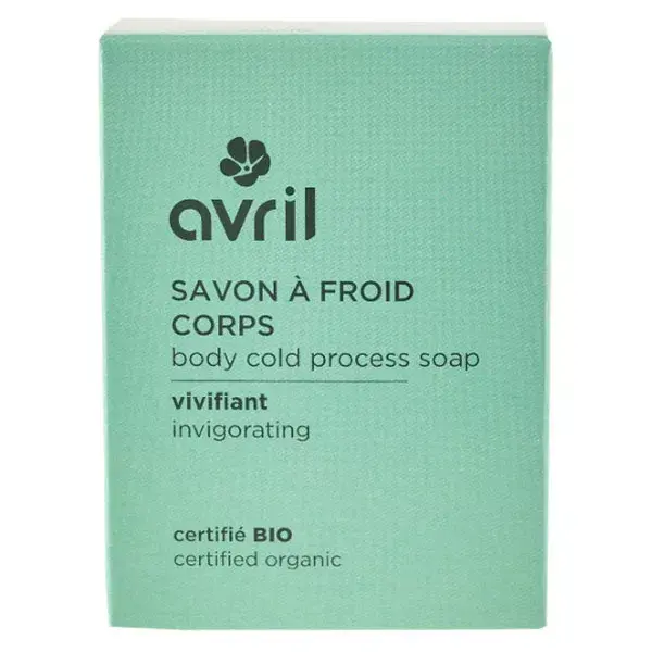 Sabonete orgânico revitalizante Avril, feito pelo processo a frio, 100g