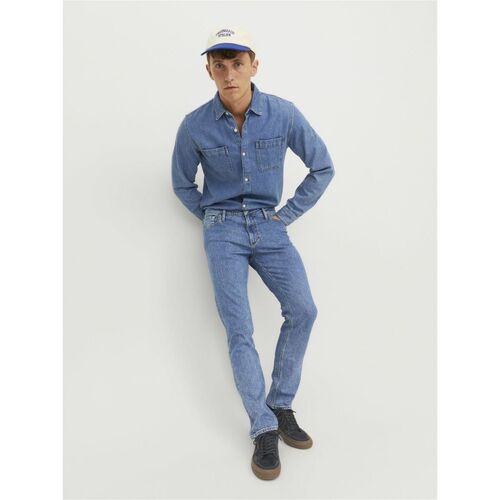Jack & Jones - 12242072 CLARK EVAN-BLUE DENIM Azul