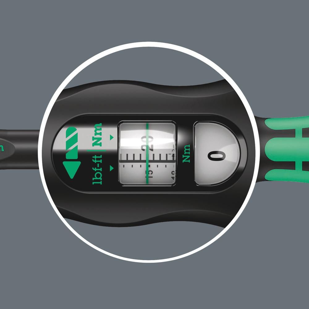 Wera Click-Torque C 1 Draaimomentsleutel met omschakelrratel 1/2\
