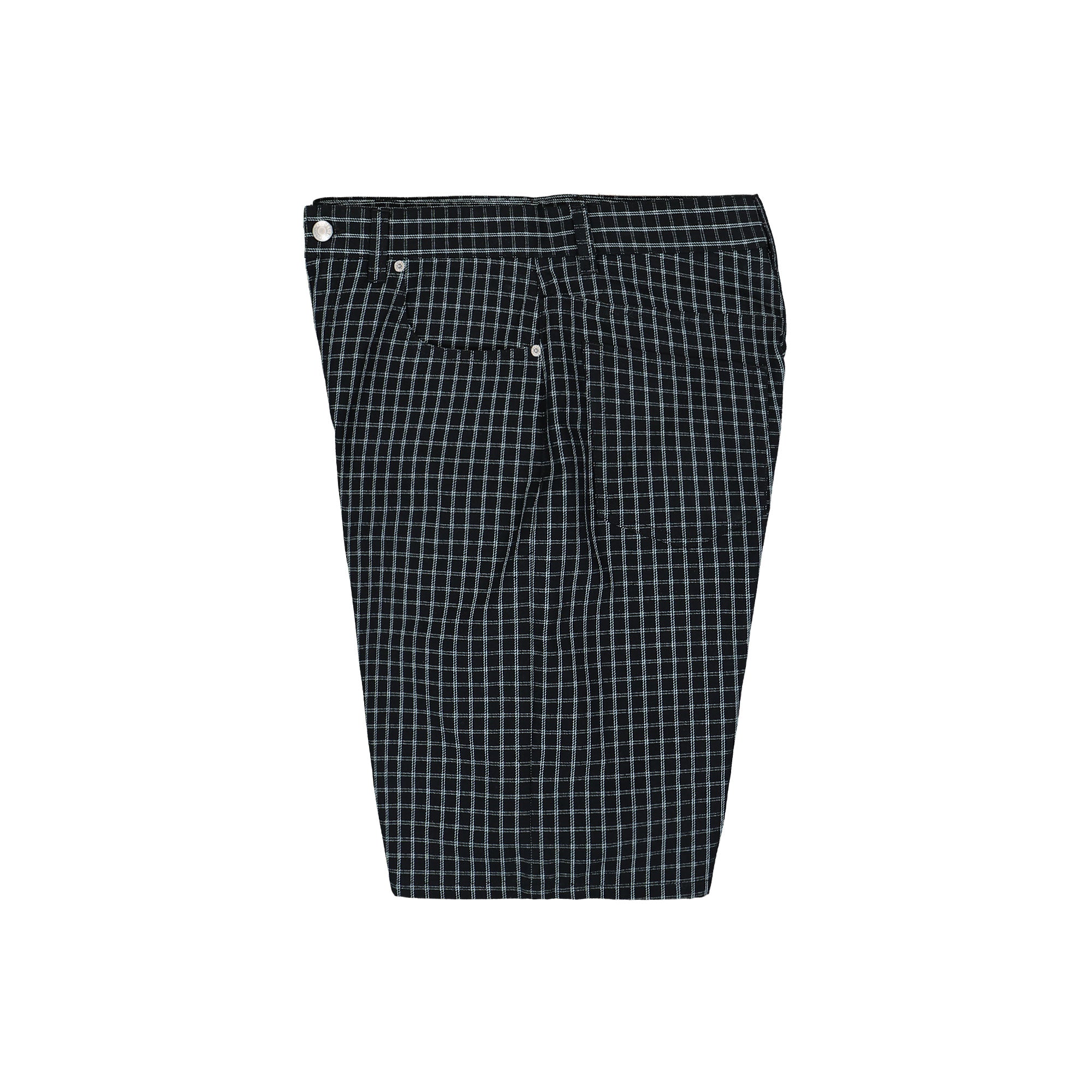 Obey<br>Plaid Baggy Denim Short
