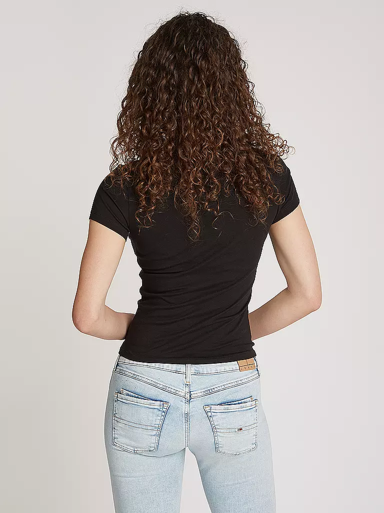 TOMMY JEANS T-Shirt schwarz