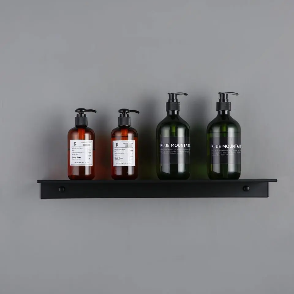 XIVADA Wandrek Rosa - Industrieel - Aluminium - Boren - Zwart