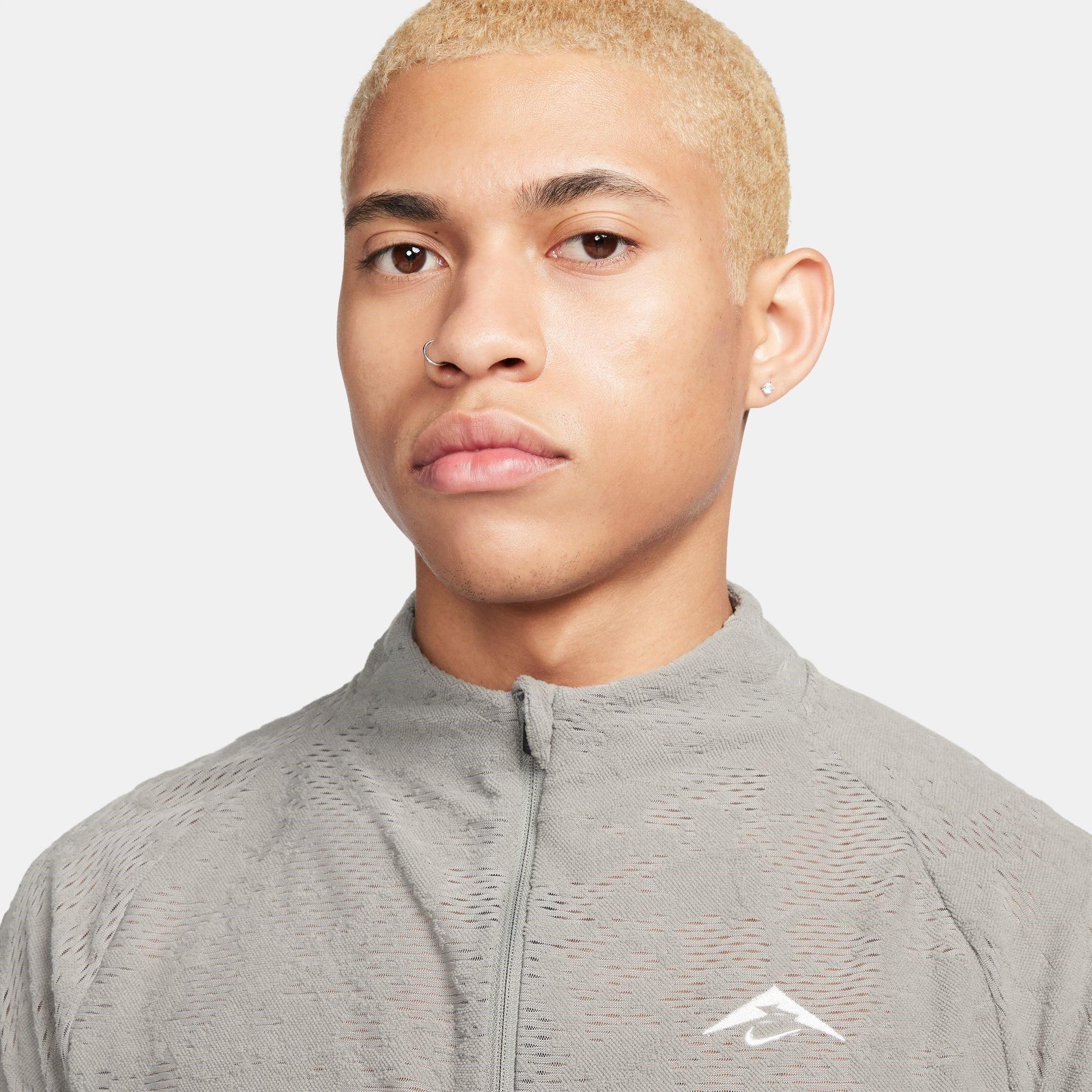 Nike Trail Mens Dri FIT 1 2 Zip Running Top