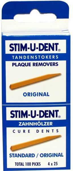 Stimudent Tandenstokers 4x25st