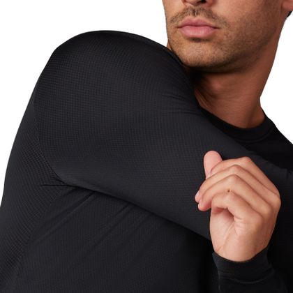 Maillot Technique Fox TECBASE FIRE LS - Noir