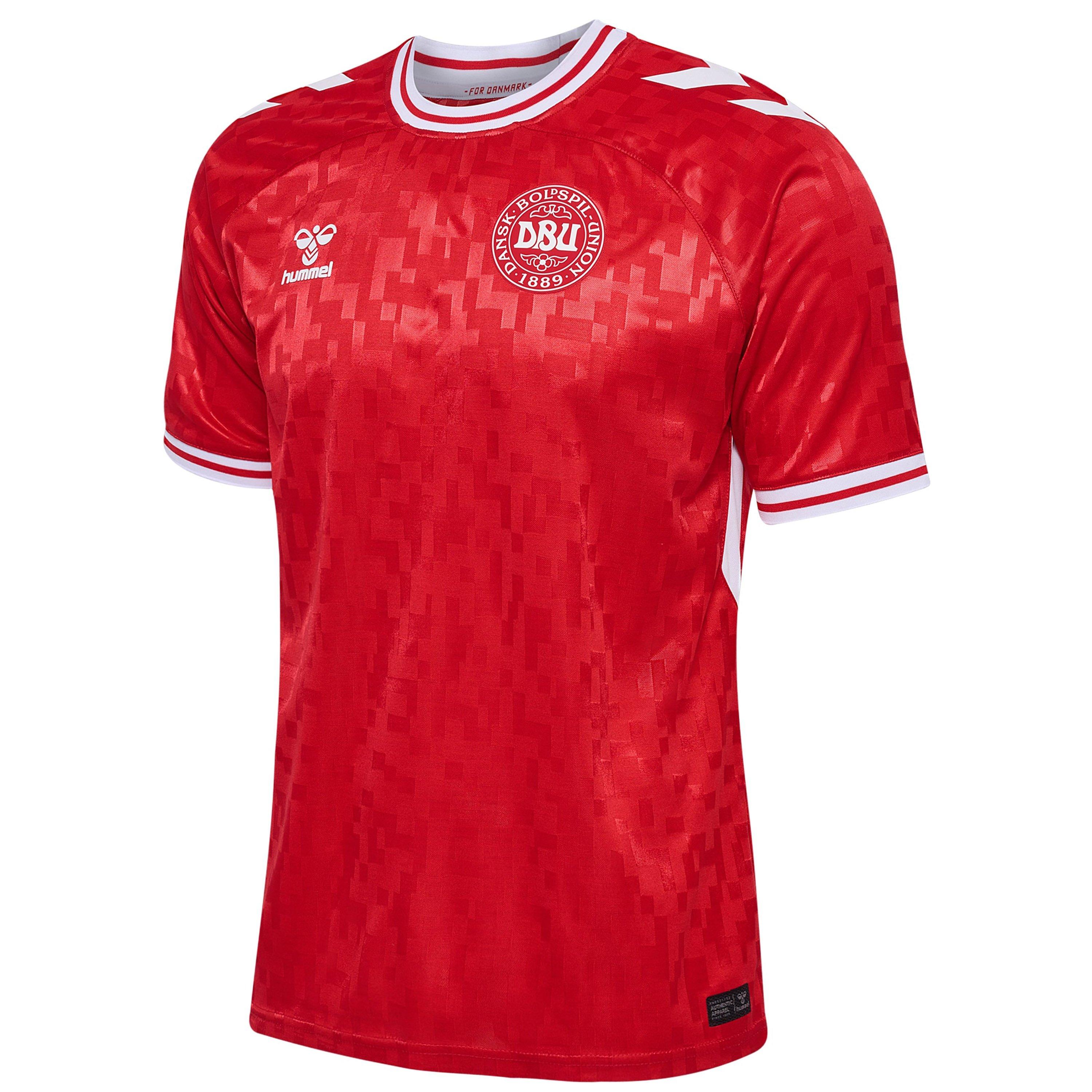 Hummel Denmark Home Shirt 2024 Adults