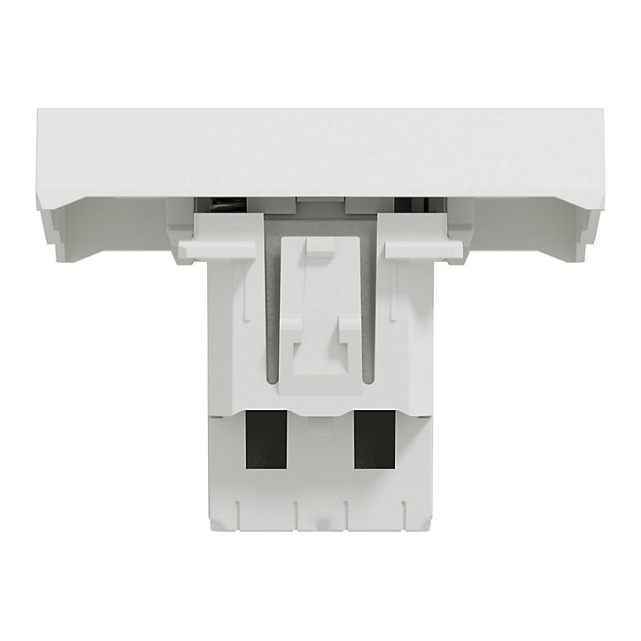 Poussoir Schneider Electric Unica Pro blanc