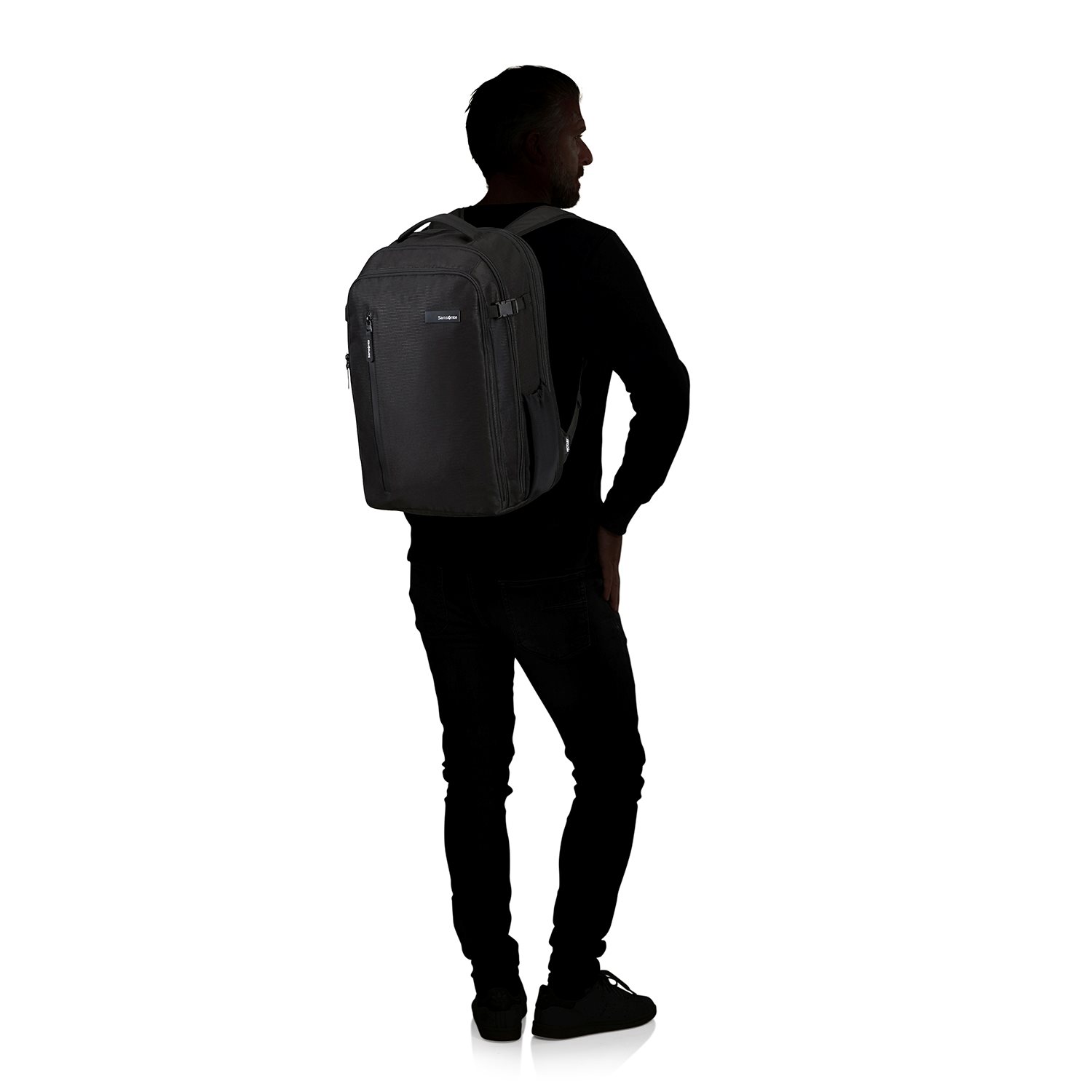 Samsonite Roader Laptop Backpack L Expandable deep black