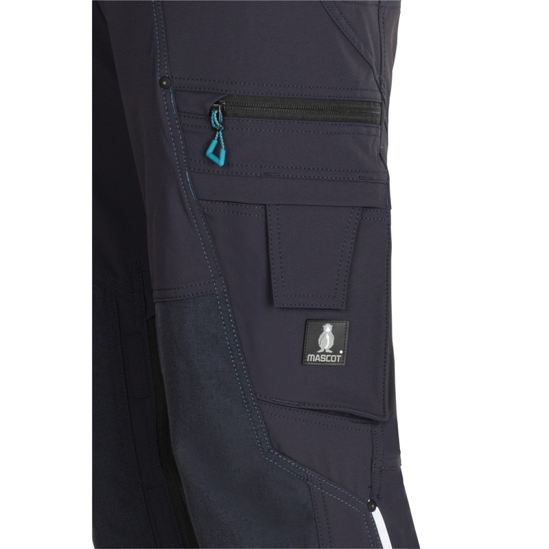 MASCOT® Advanced Ultimate stretch werkbroek met kniezakken  54R marineblauw
