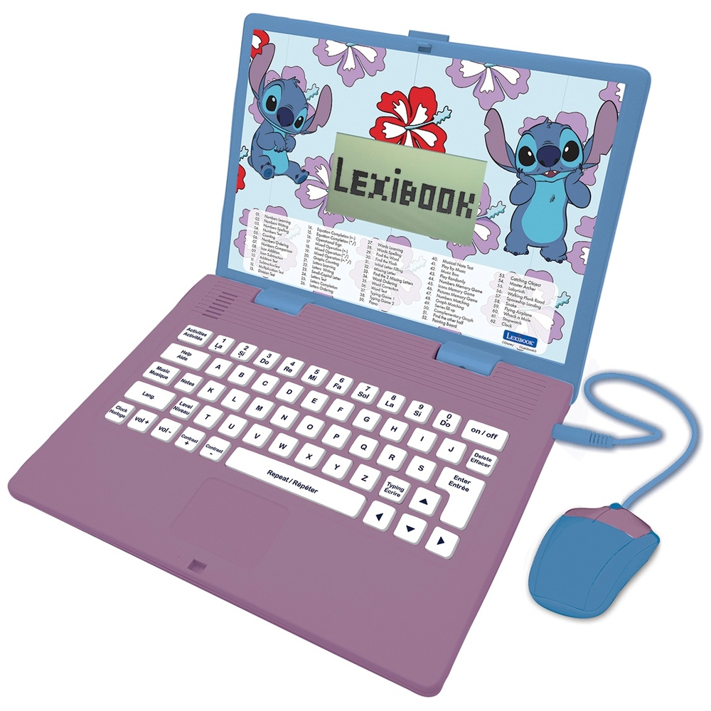 Lexibook Stitch Zweisprachiger Laptop
