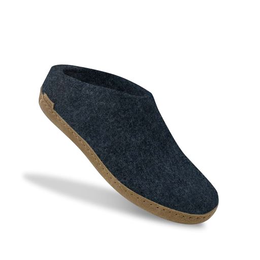 Glerups Slip-on Hjemmesko, Denim, 41