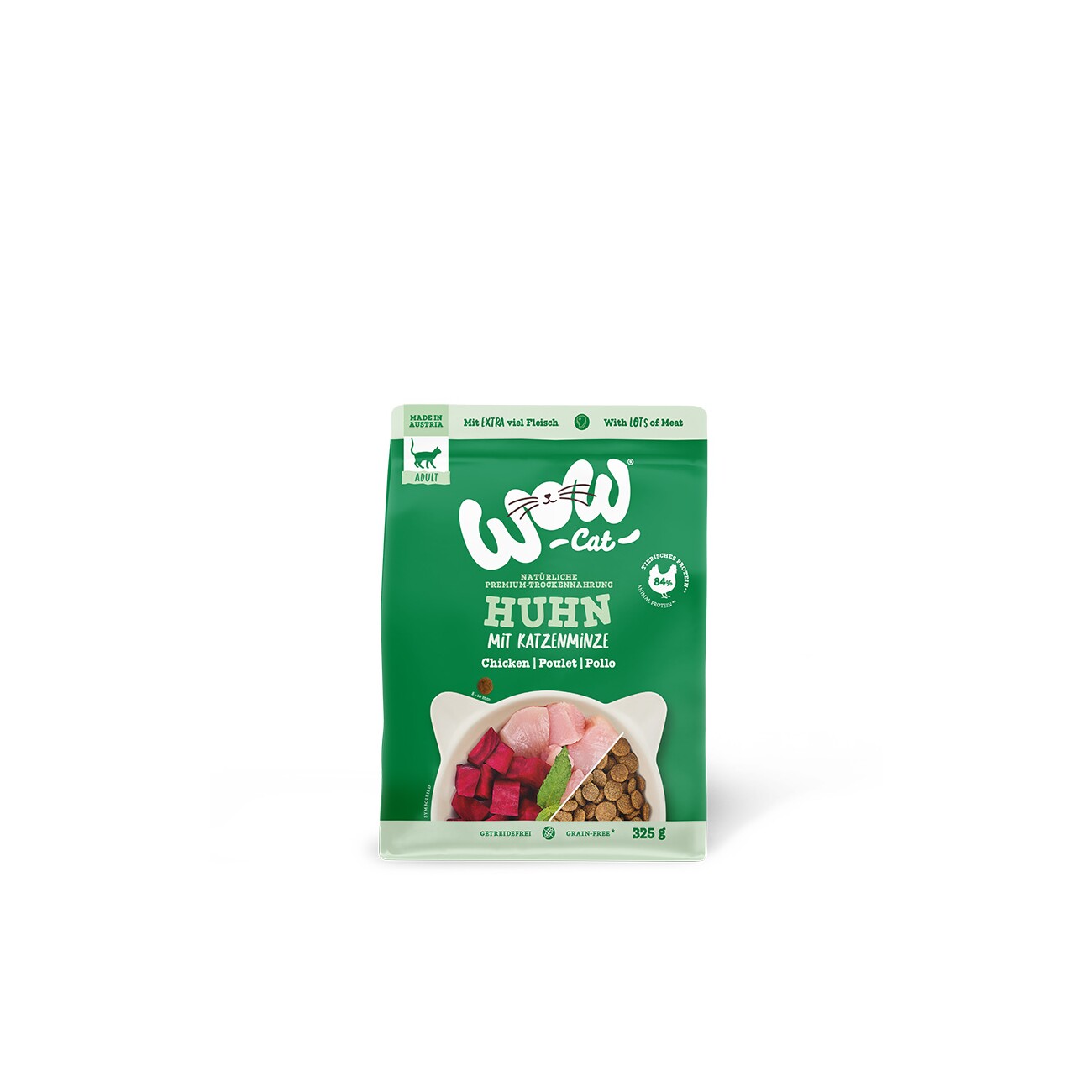 WOW Cat Adult Huhn 325 g