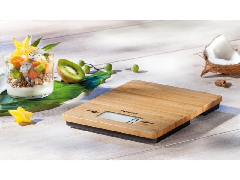 Soehnle Küchenwaage Bamboo Braun Digitale Waage