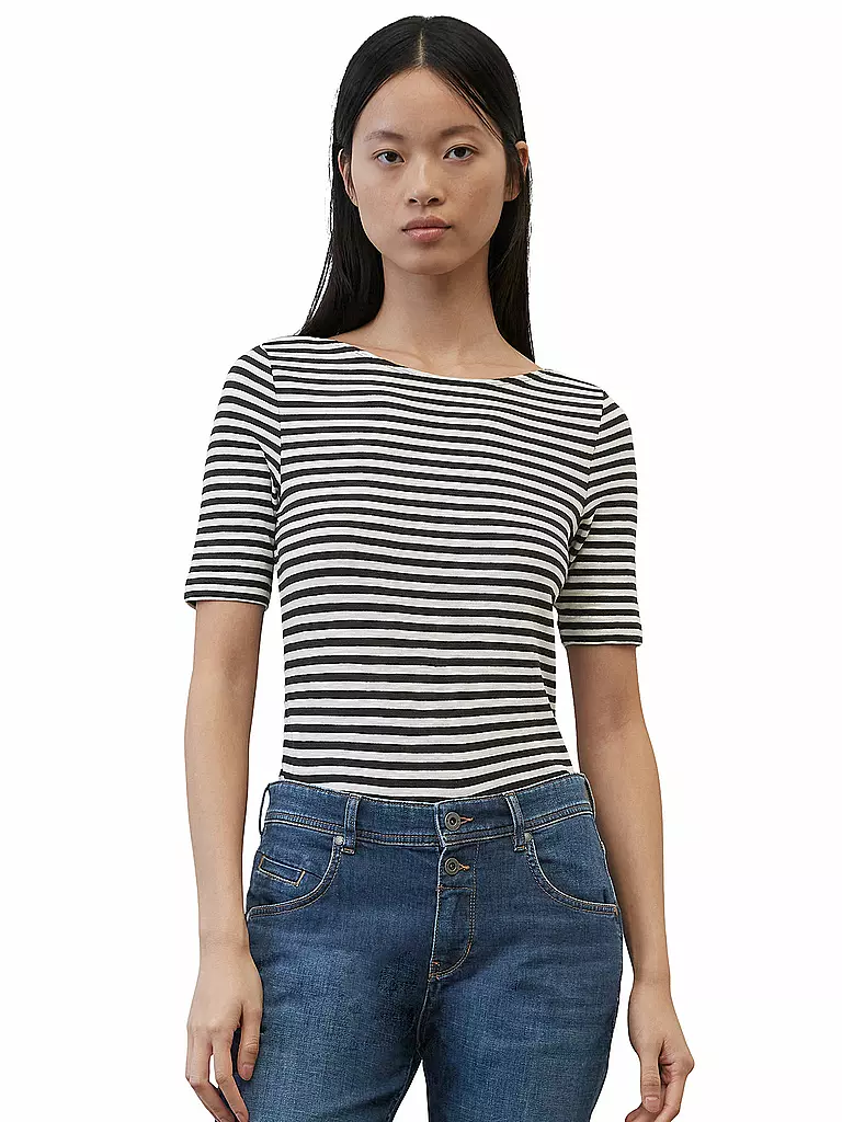 MARC O'POLO T-Shirt schwarz