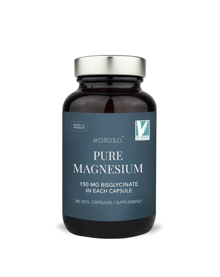 NORDBO - Pure Magnesium Vegansk 90 Kapsler