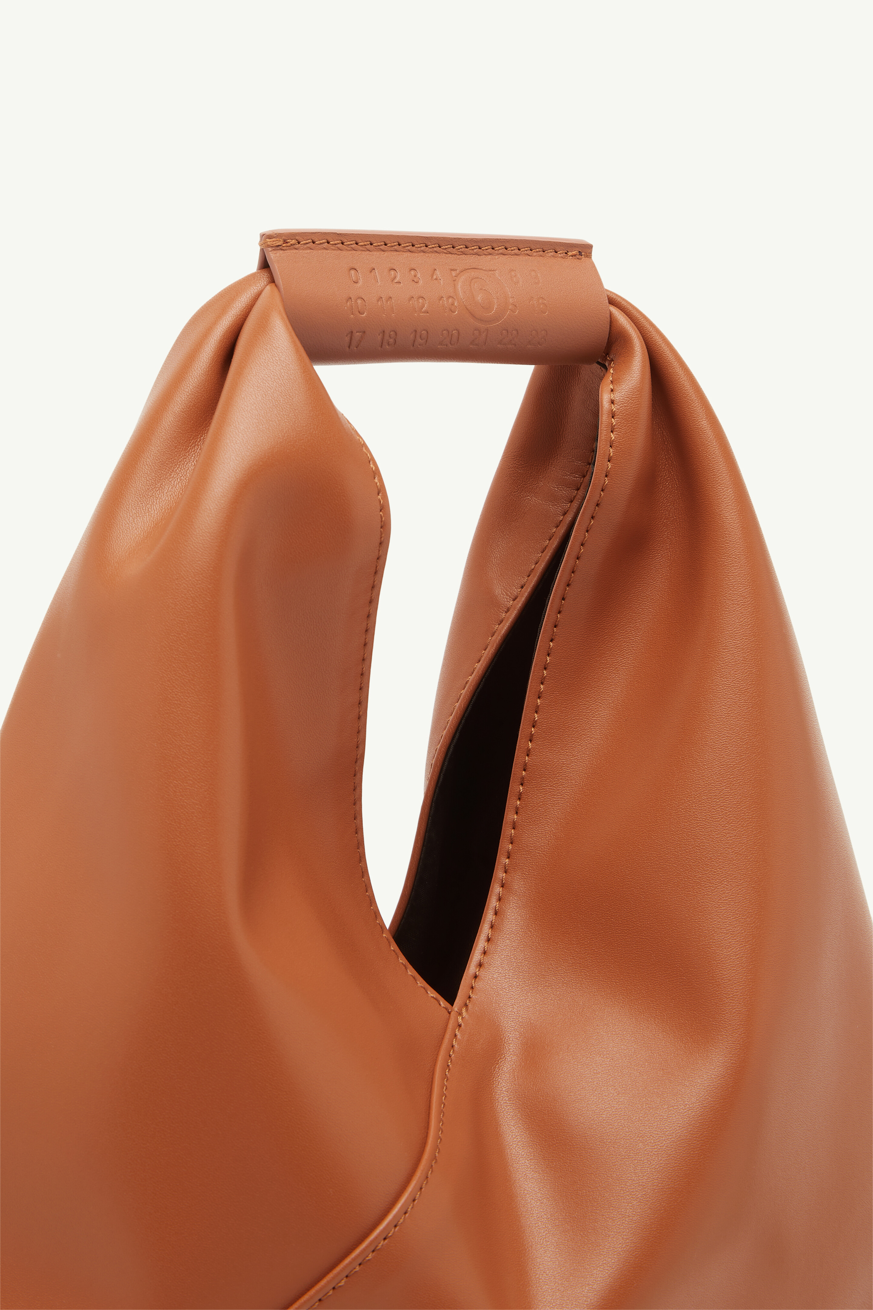 Sac Japanese bag classic mini pour femme | MM6 Brun Adobe