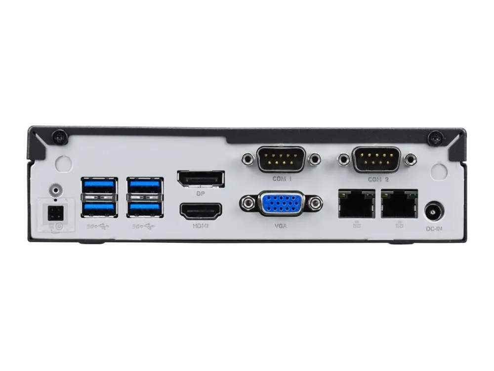 Shuttle XPC slim DL30N - Barebone - ultrakompakt mini-PC 1 x N-series N100 / op til 3.4 GHz - RAM 0 GB - UHD Graphics - Gigabit Ethernet, 2.5 Gigabit Ethernet