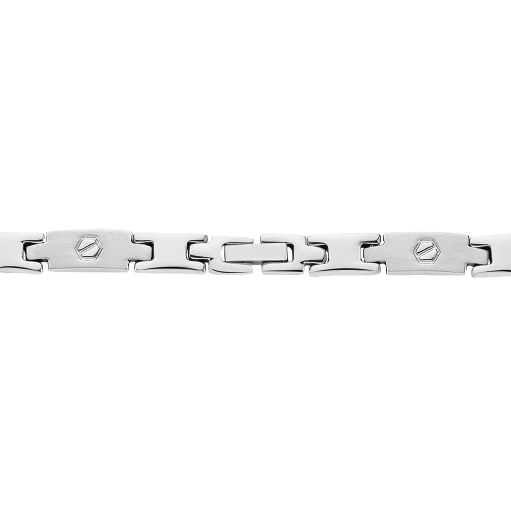 Collier Joe Acier Blanc