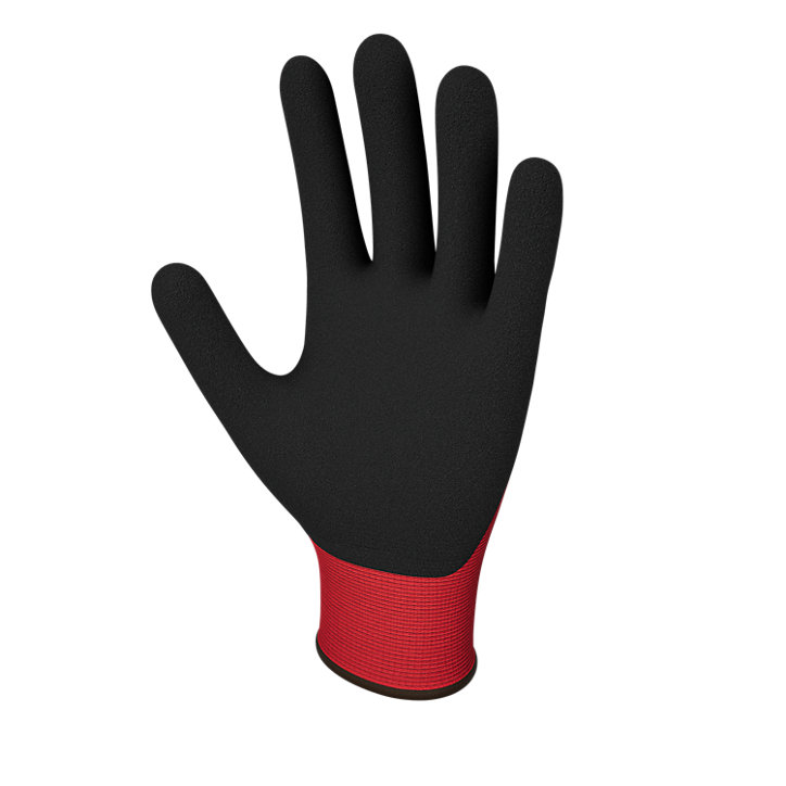 Gants de manipulation générale en mousse nitrile Site rouge - Taille 10 (XL)