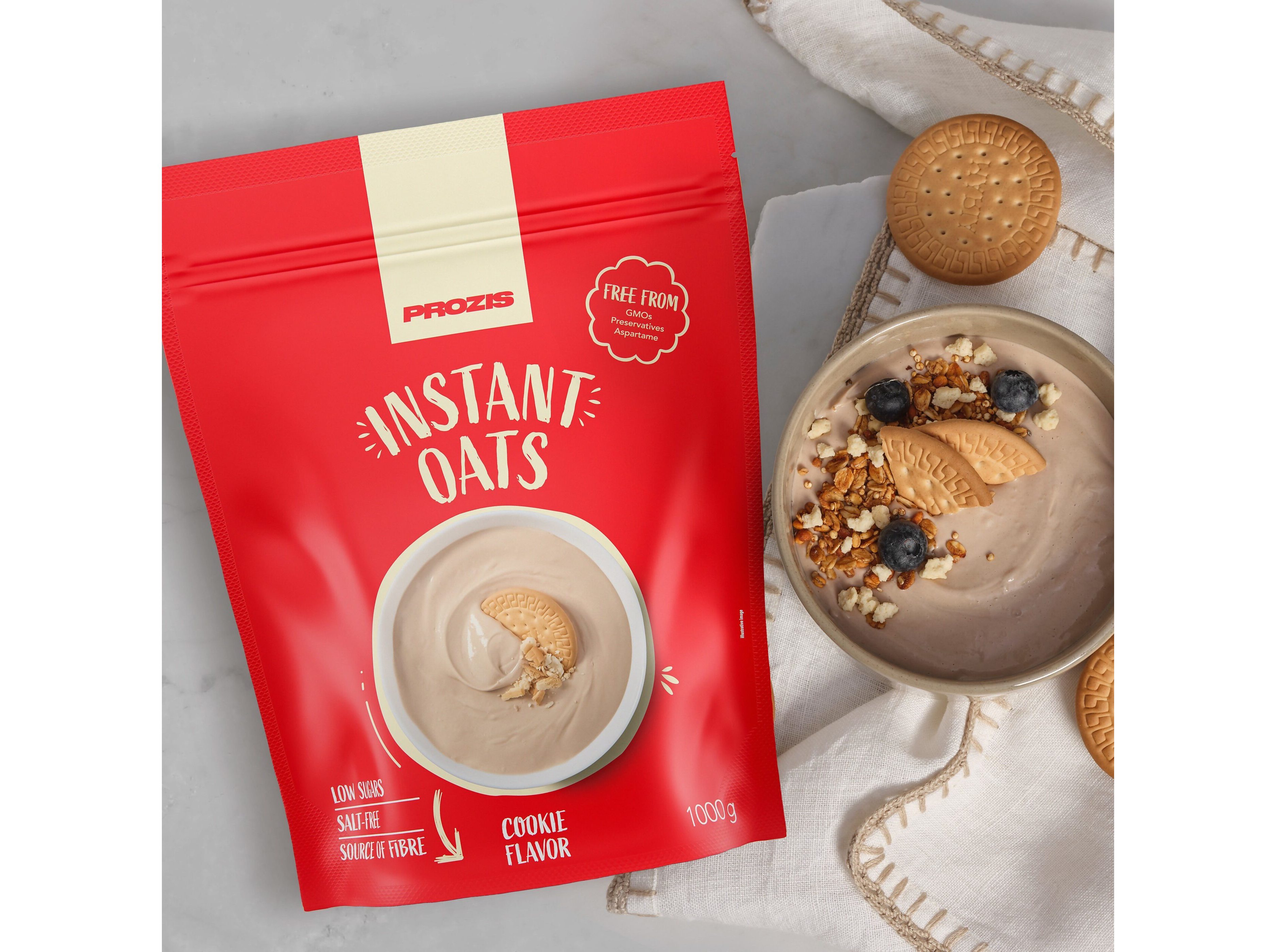 AVEIA INSTANTÂNEA EM PÓ PROZIS BOLACHA 1000G