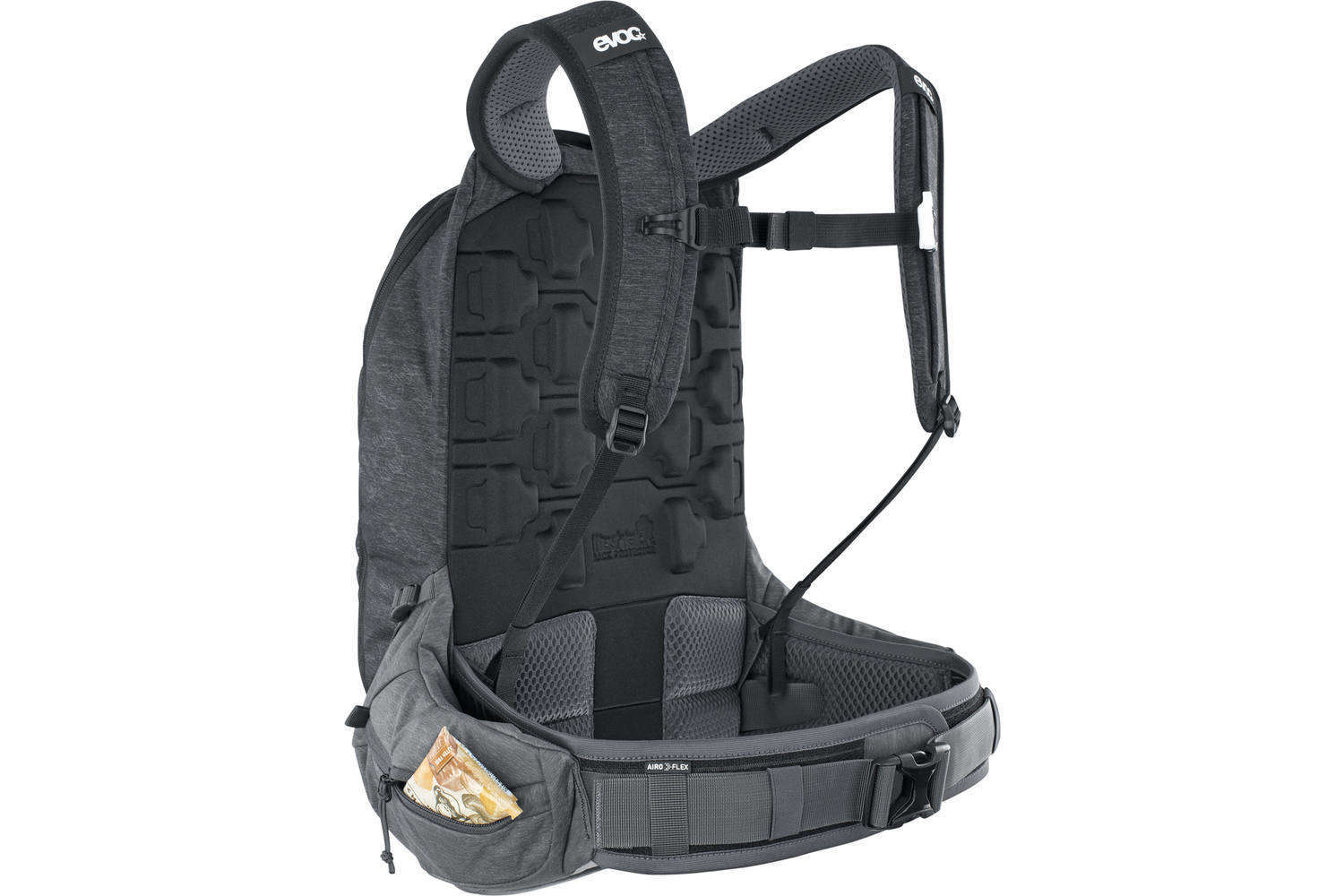 Evoc Trail PRO Dagrugzak 16L Zwart/Grijs
