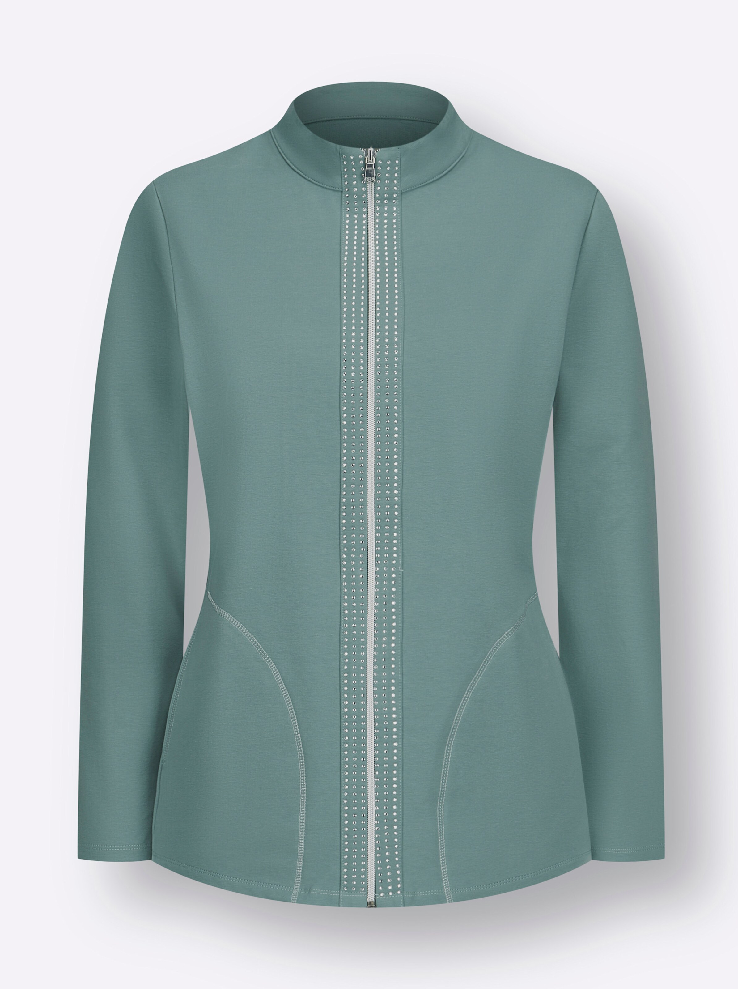 Jacke in jade