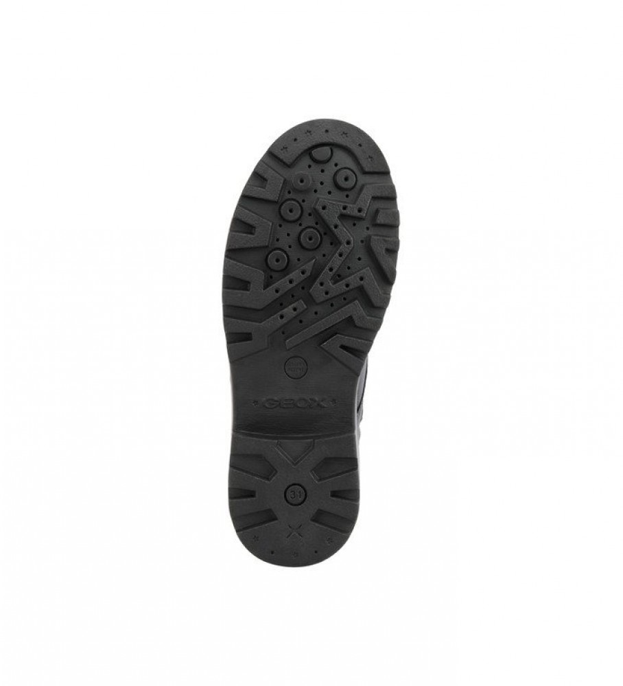 Botas pretas de cano curto GEOX Casey