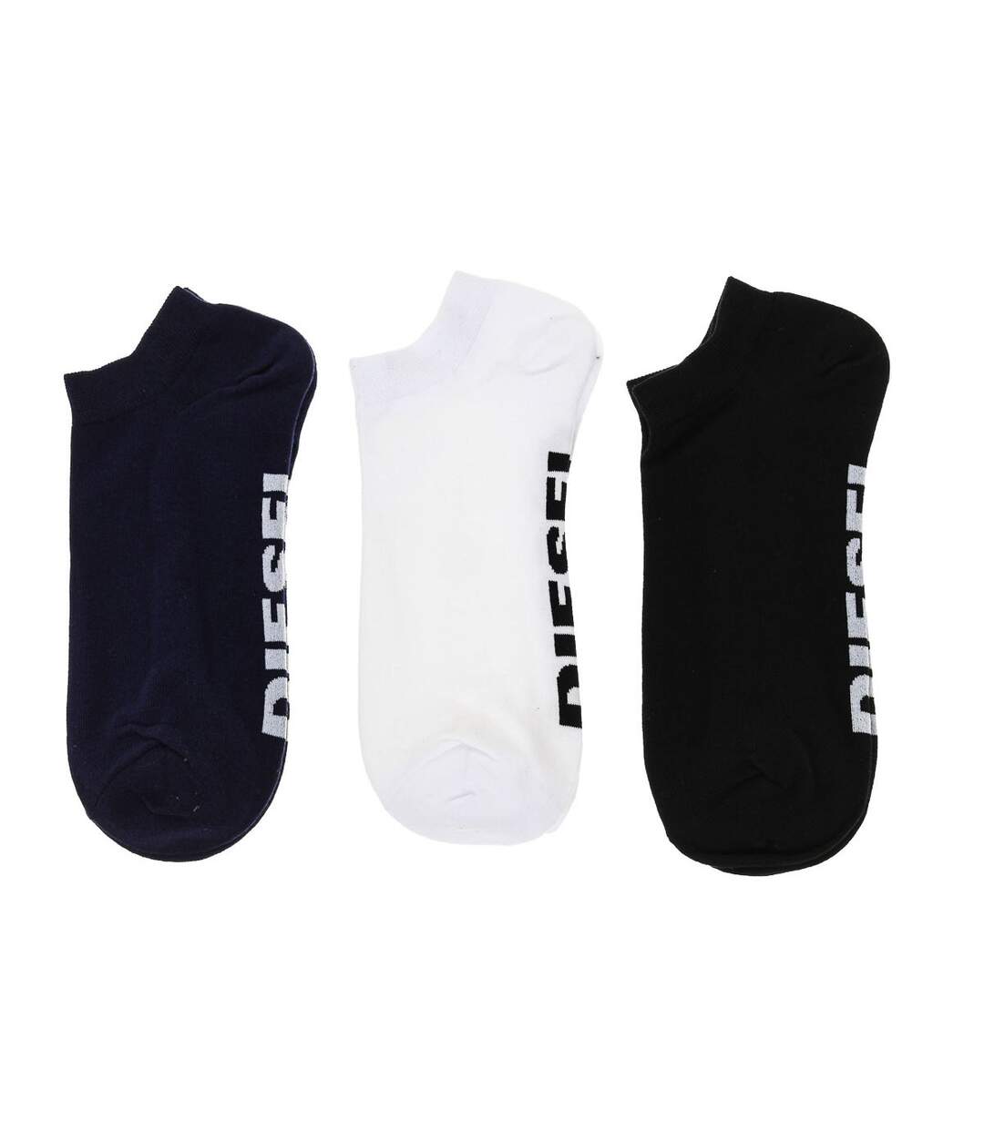 Pack-3 Men's Basic Cotton Ankle Socks 00SI8H-0JAXU