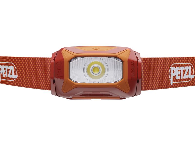 Petzl Stirnlampe Tikkina Rot, 300 lm Einfach zu bedienende Kompakt-Kopflampe