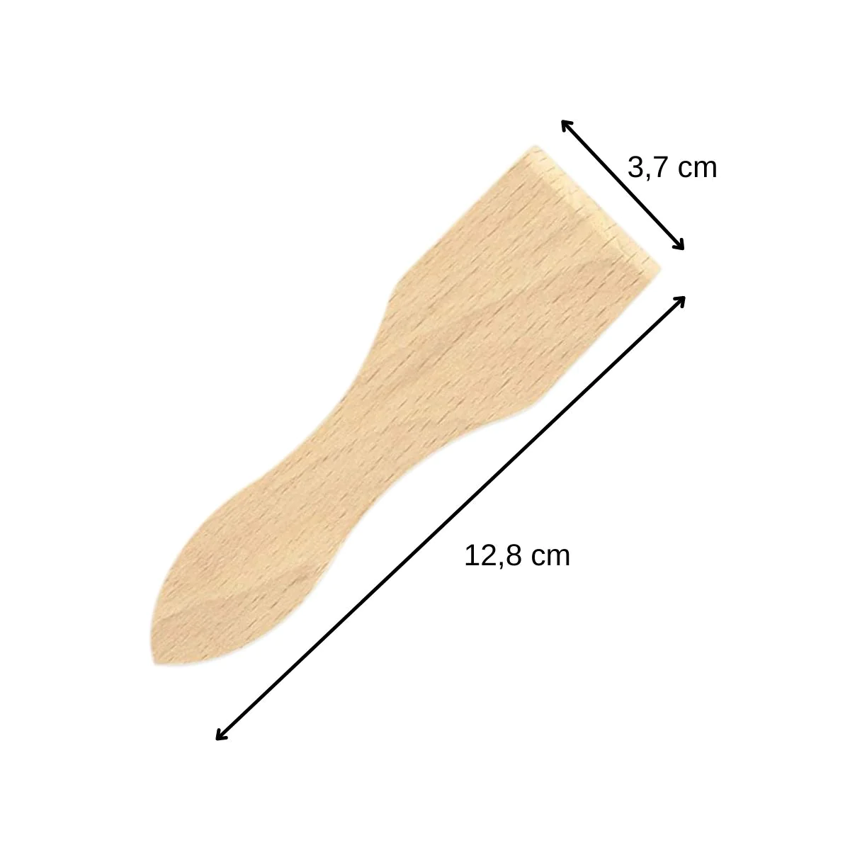 Lot de 6 spatules à raclette en bois Wood Edition Fackelmann