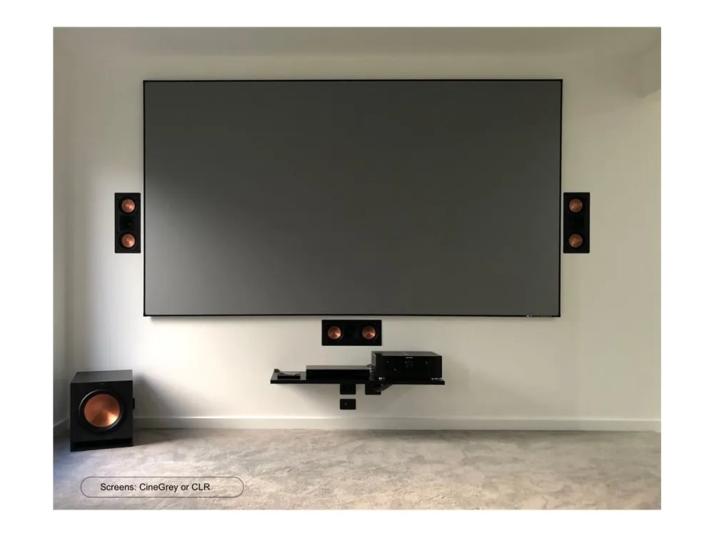 Elite Screens Aeon Series AR100WH2 - Projektionsskærm - vægmonterbar - 100