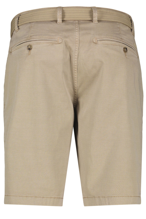 Lerros beige heren korte broek