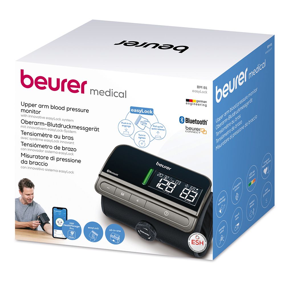 beurer® Blutdruckmessgerät BM 81 easyLock